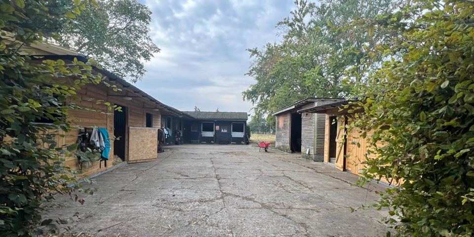 The stable yard