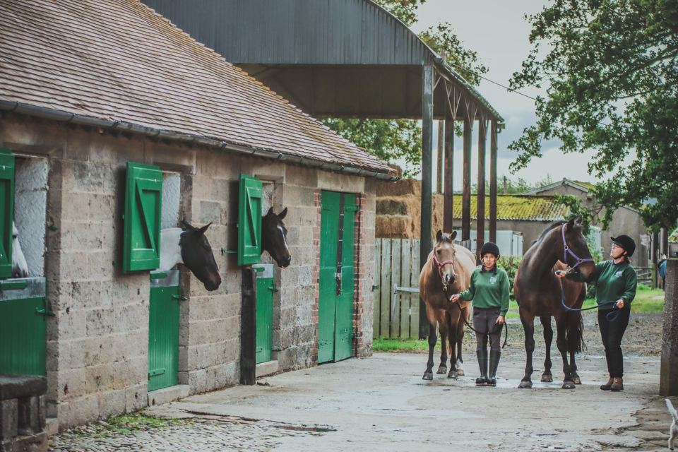 Stone stable block