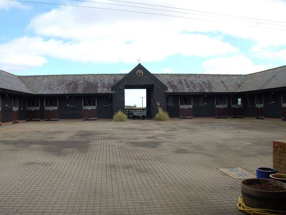Yard and stable block