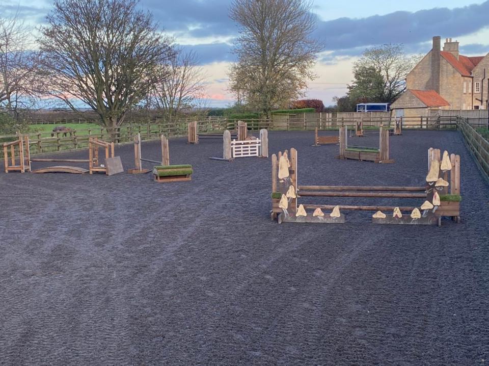 Outdoor arena