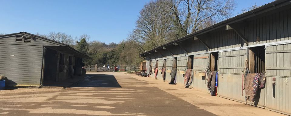Row of stables