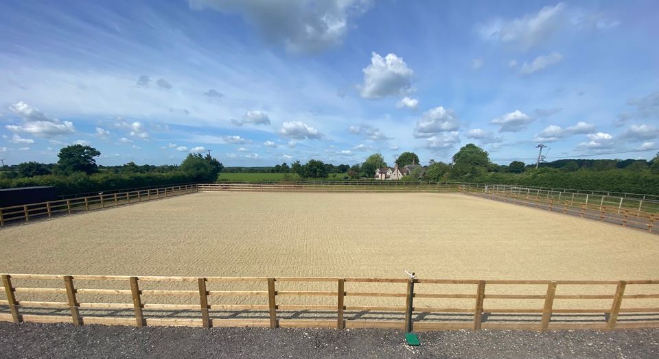 Outdoor sand arena