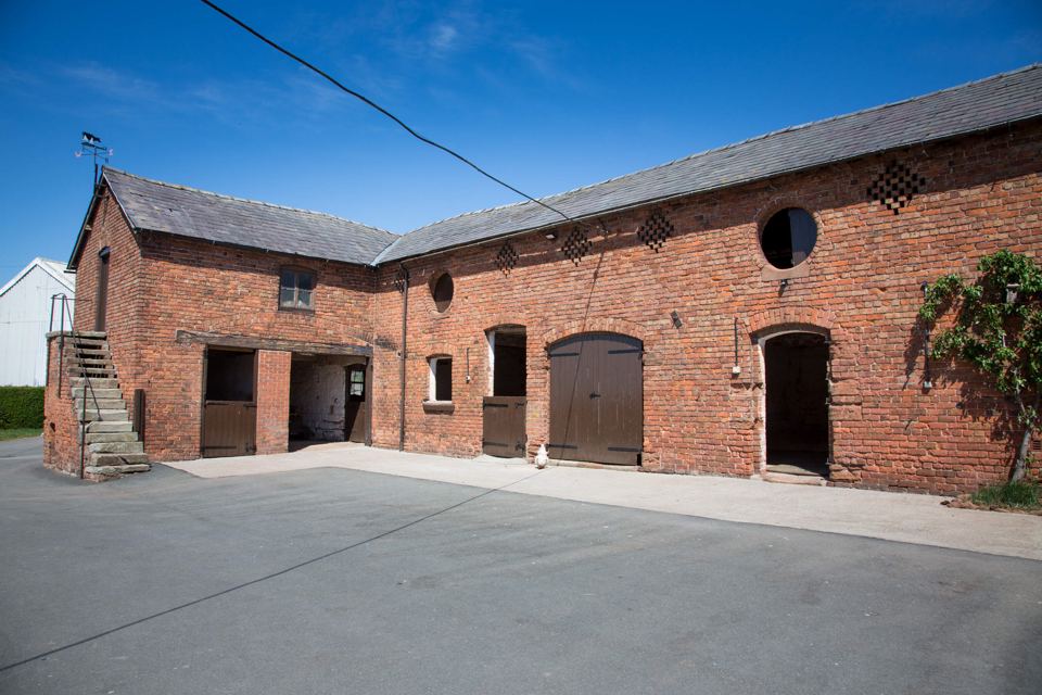 Brick stable yard
