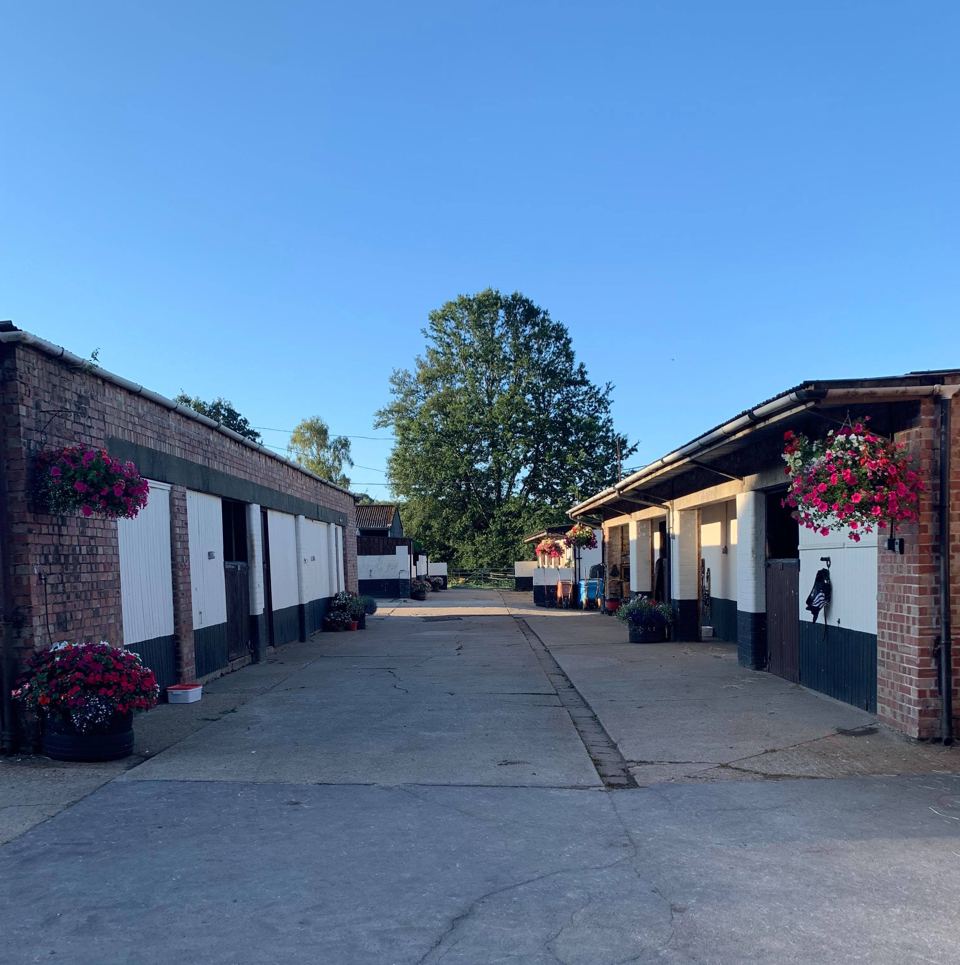 The stable yard