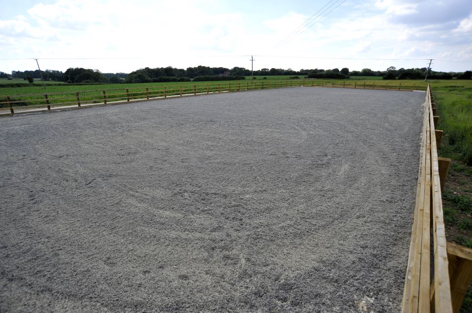 Outdoor sand arena
