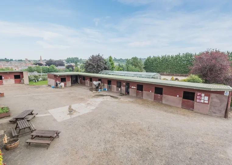 Stable yard