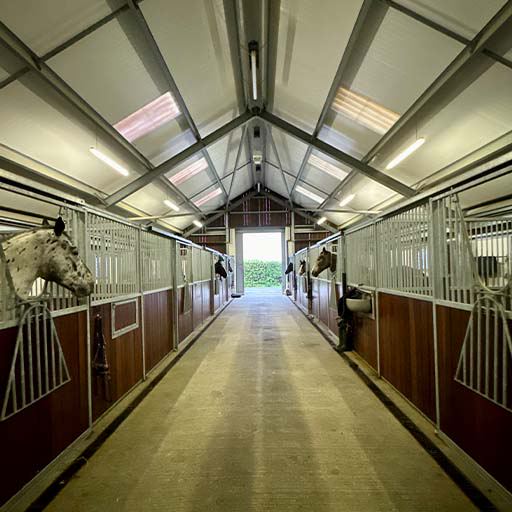 Stable aisle