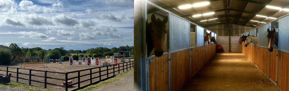 Paddocks and stable interior