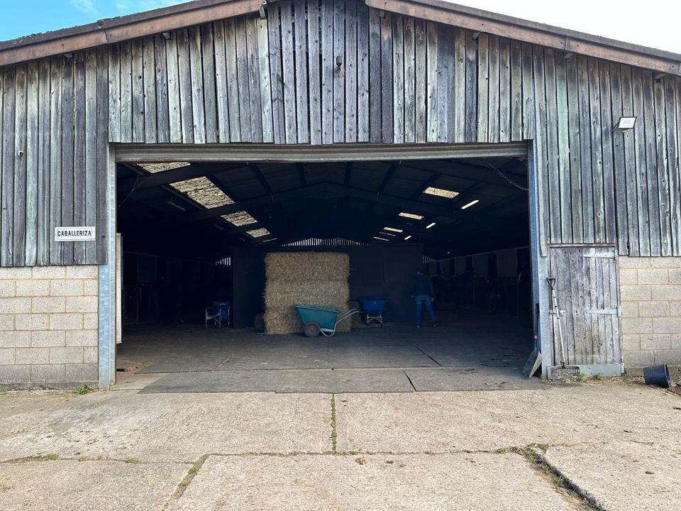 Barn interior